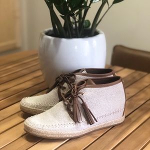 Michael Kors Canvas Bootie